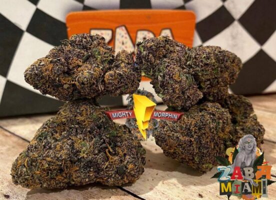 Buy Mighty Morphin exotics strain powered by zaba